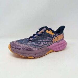 Hoka Speedgoat 5 Trail Running Shoe Bellwether Blue/Cyclamen SINGLE LEFT SHOE